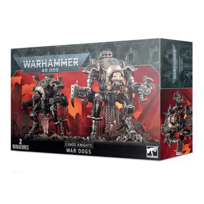 Wardogs, chaos knights, warhammer 40k, games workshop, model 43-64